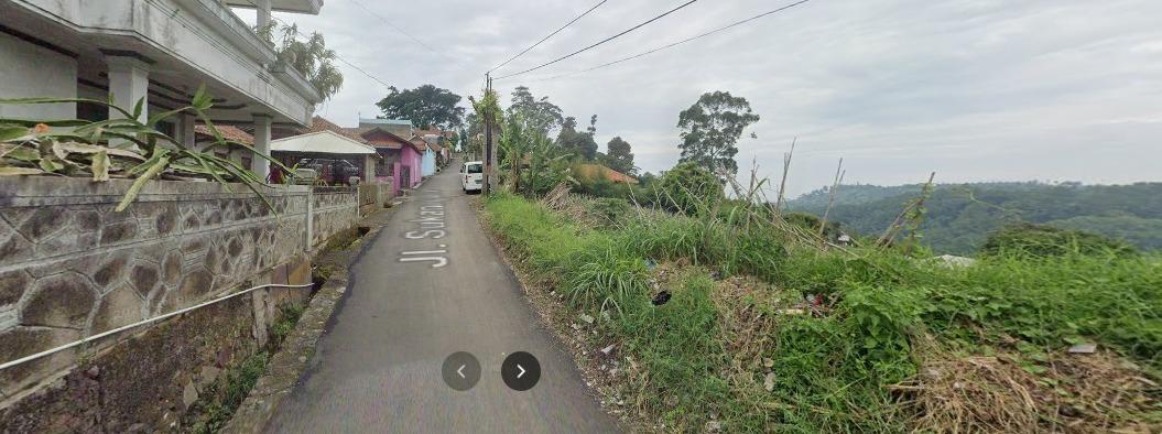 Tanah Dijual di Pagerwangi, Luas 993m2 View Kota Bandung